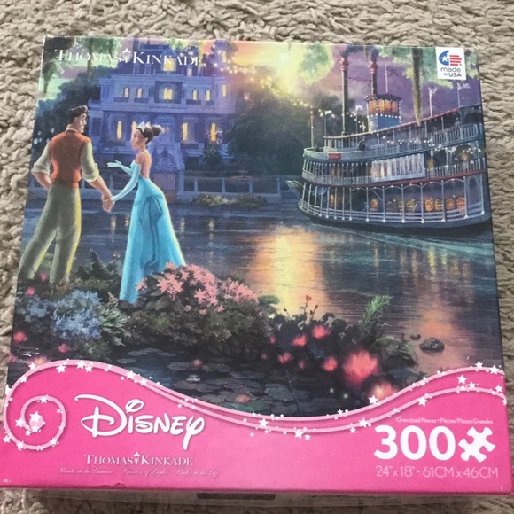 Disney Other - Thomas kinkade Princess and the frog Tiana 300